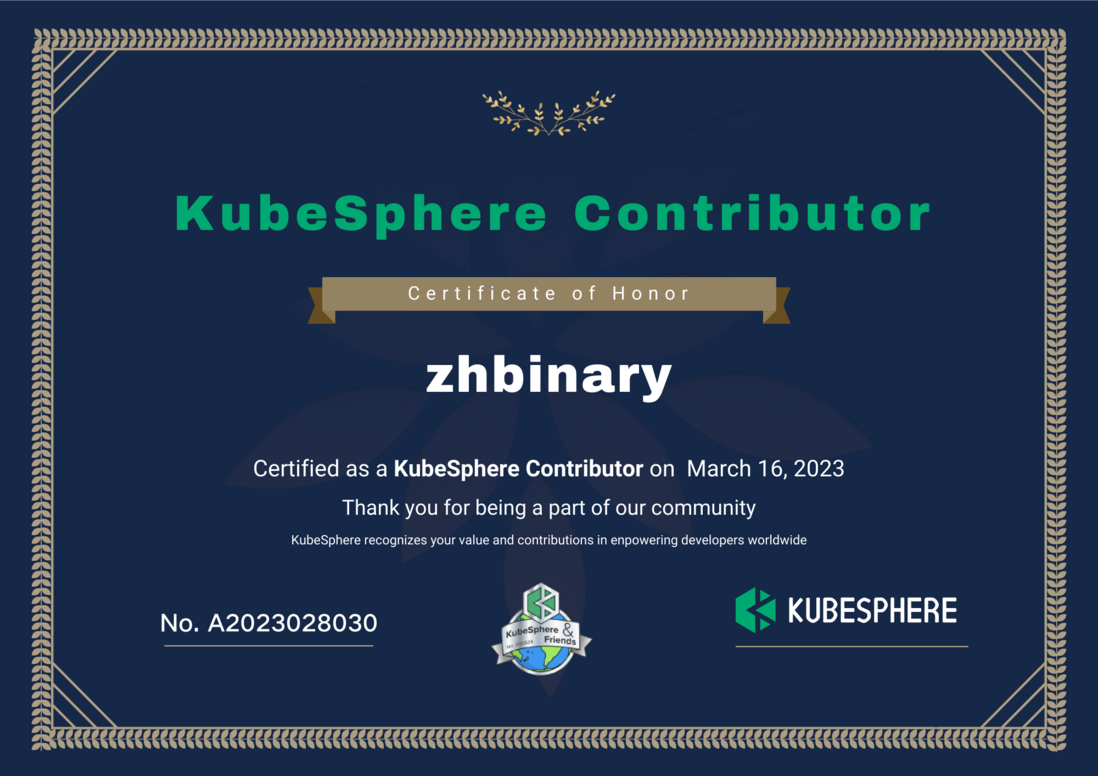 KubeSphere 社区双周报 | OpenFunction v1.0.0 发布 | 2023.03.03-03.16  图7