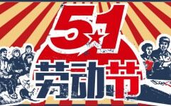 51劳动节日活动由来宣传介绍PPT模板